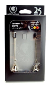 Spartacus Adjustable Tweezer Clamps with Hanging Bell